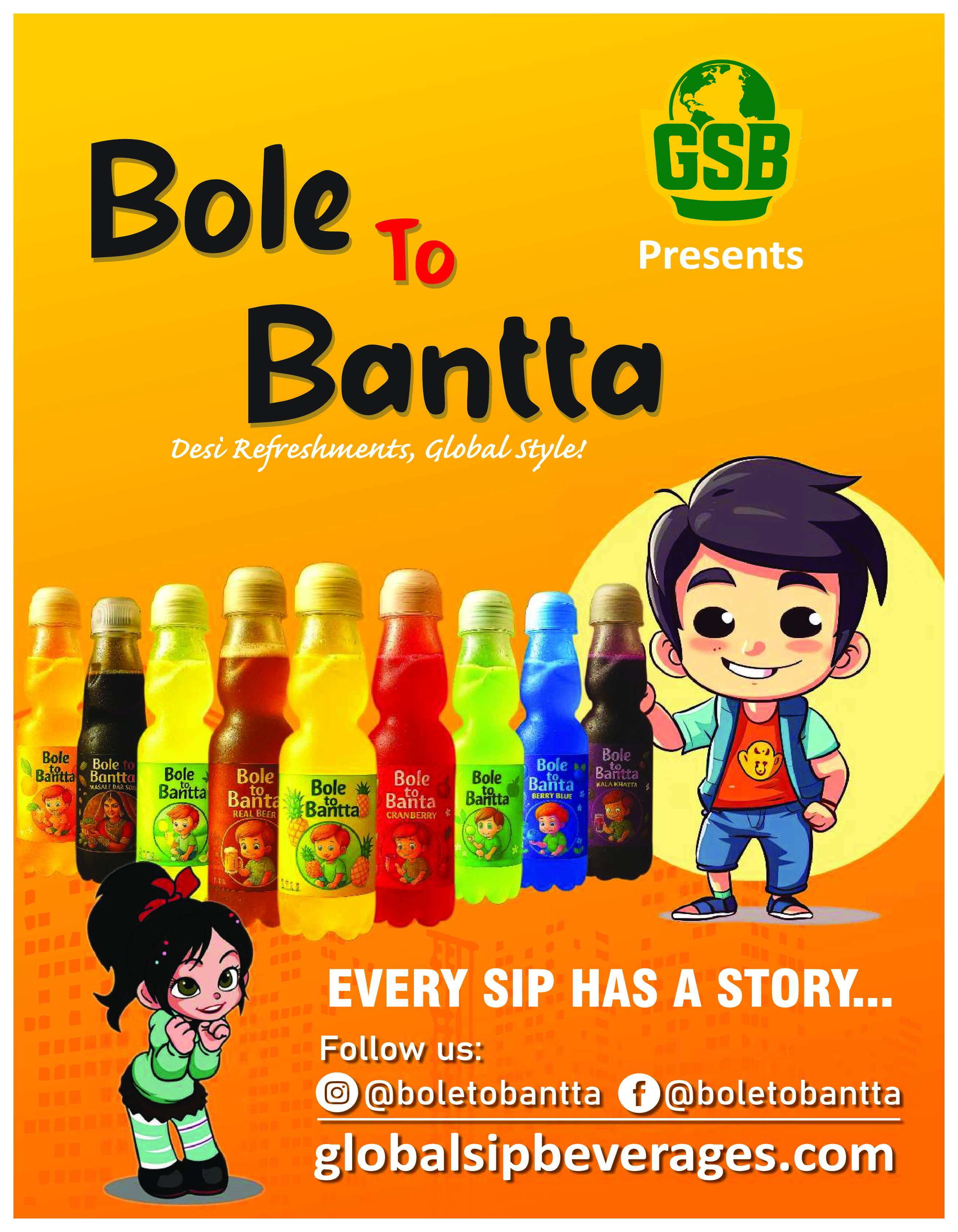 Bole To Bantta brand poster and lineup